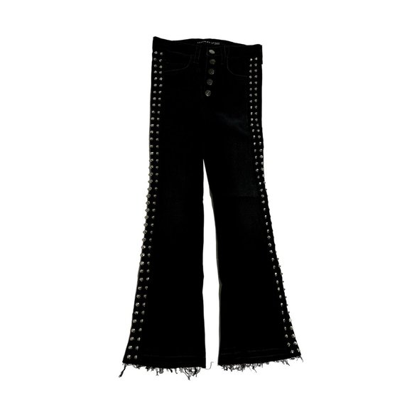 NWT Veronica Beard Carolyn 10" Baby Boot Jeans in Smoke Black - Picture 1 of 9